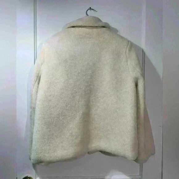 Rebecca Minkoff Harley Teddy Sherpa Shearling Jacket Size Large - Picture 3 of 6